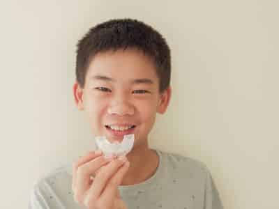 Clear aligners for kids